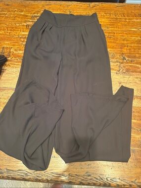 SHEIN Black Wide Leg Dress Pants